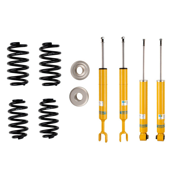 Suspension Kit Springs/Shock Absorbers Gas Pressure BILSTEIN for AUDI A4