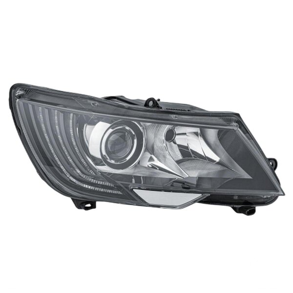 Main headlamp right 12 V D3S/H7 Bi-Xenon HELLA for SKODA Superb II and others
