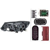 Main headlamp right 12 V D3S/H7 Bi-Xenon HELLA for SKODA...