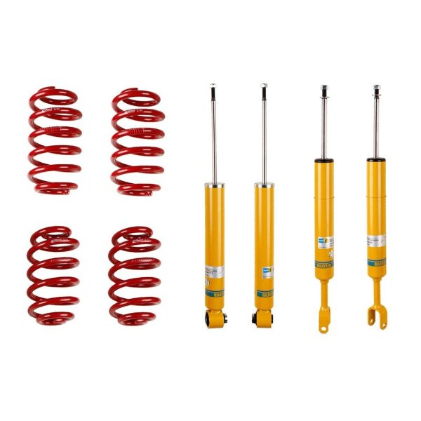 Suspension Kit, springs/shock absorbers Gas Pressure BILSTEIN for AUDI A4