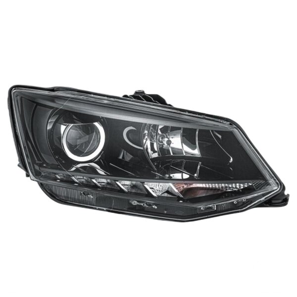 Main headlamp right 12 V H7/H7 twin headlamp HELLA for SKODA and others