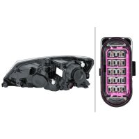 Main headlamp right 12 V H7/H7 twin headlamp HELLA for...