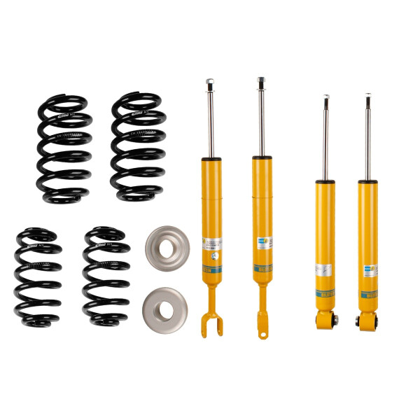 Fahrwerkssatz Federn/Dämpfer Gasdruck BILSTEIN passend für u.a. AUDI A4