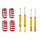Suspension kit springs dampers gas BILSTEIN B12 Sportline for e.g. AUDI A4 B7