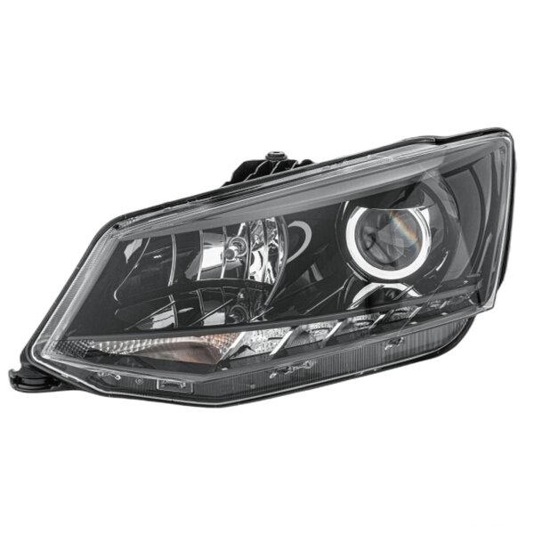 Left main headlight 12 V WY21W Halogen HELLA for SKODA Fabia III and others