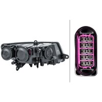 Main headlamp left 12 V W5W FF HELLA for SKODA Superb II...