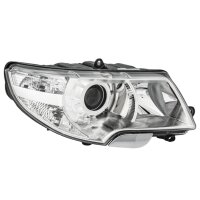 Main headlamp right 12 V H7/H3 DE HELLA for SKODA Superb...