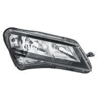Main headlamp right 12 V PW24W FF HELLA for SKODA Superb...