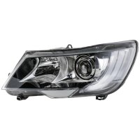 Main headlamp left 12 V H7 DE HELLA for SKODA Superb II...