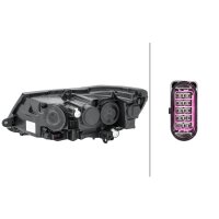 Headlight right 12 V PSY24W DE HELLA suitable for e.g....