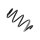 Suspension Spring Front Axle BILSTEIN for e.g. HYUNDAI iX35
