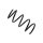 Suspension Spring Front Axle BILSTEIN for e.g. AUDI A3 Limousine
