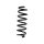 Suspension spring for car rear axle BILSTEIN B3 OE Replacement for BMW X3