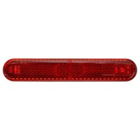 Reflector rear ECE-approved red horizontally mounted...