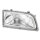 Hauptscheinwerfer rechts 12 V H4 Halogen HELLA für u.a. VOLVO V40