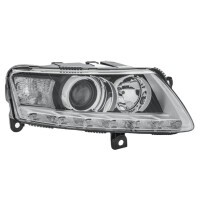 Headlight right 12 V PY21W Bi-Xenon HELLA suitable for e.g. AUDI A6