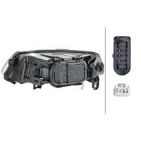 Headlight right 12 V PY21W Bi-Xenon HELLA suitable for e.g. AUDI A6