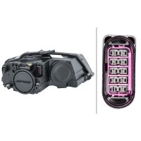Left main headlight 12 V PSY24W halogen HELLA for AUDI A3...