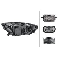 Headlight left 12 V LED HELLA Lighting Expertise suitable for e.g. AUDI A6