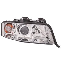 Headlight right 12 V H7/H7 DE HELLA Lighting Expertise...