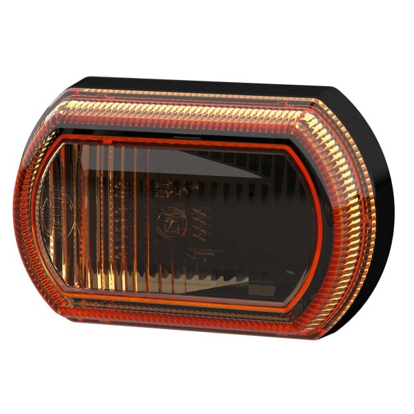 Auxiliary Direction Indicator Light 24 V LED amber HELLA for diff vehicles