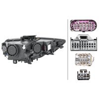 Left main headlight 12 V PSY24W Hybrid HELLA for AUDI A3...
