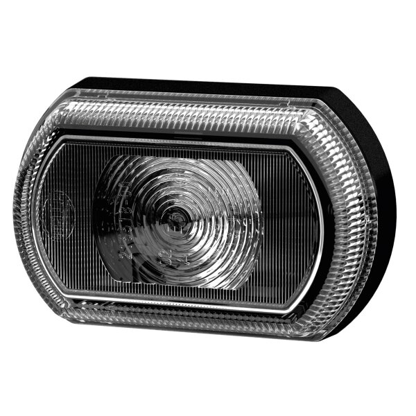 Position Light front right 24 V LED grey HELLA universal for various vehicles