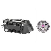 Main headlight left 12 V H7/H1 FF HELLA for AUDI A3 and...