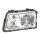 Main headlight left 12 V H7/H1 FF HELLA for AUDI A3 and others