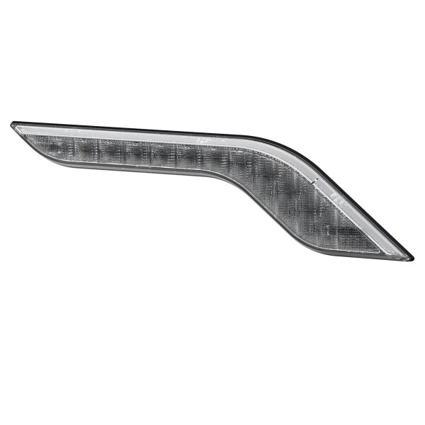 Warning Light rear right 24 V LED yellow amber HELLA universal for diff vehicles