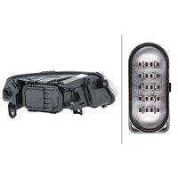 Main headlamp left 12 V H15 halogen HELLA for AUDI A6...