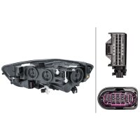 Main headlight right 12 V PWY24W LED HELLA for AUDI A6...