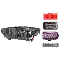 Main headlight right LED HELLA for AUDI A6 Allroad and...