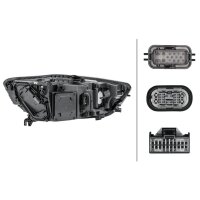 Main headlight left 12 V LED HELLA for AUDI A6 Allroad...