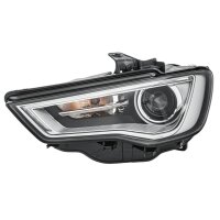 Left main headlight 12 V PSY24W LED HELLA for AUDI A3...