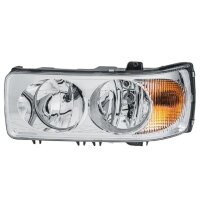 Main headlamp right 24 V H7/H1 halogen HELLA