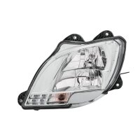 Main headlamp left 24 V H7/H1 halogen HELLA