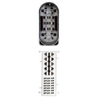 Headlights right bi-xenon LED HELLA for MERCEDES A-KLASSE (W176)