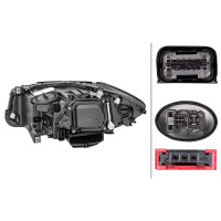 Hauptscheinwerfer rechts 12 V LED HELLA passend für u.a. BMW 5er