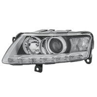 Left main headlight 12 V PY21W Bi-Xenon HELLA for AUDI A6...