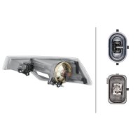 Fog light right 12 V PSY24W bulb HELLA for CITROËN...