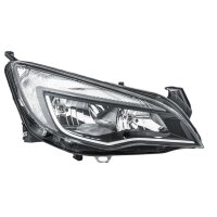 Headlight right 12 V H7/H7 FF HELLA suitable for e.g. OPEL ASTRA