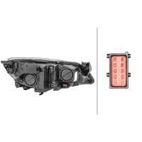 Headlamp left 12 V H7/H7 halogen HELLA for OPEL Astra J...