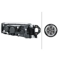 Main headlamp left 24 V H7/H1/H3 EN HELLA