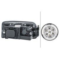 Headlight left 24 V W5W halogen HELLA suitable for MAN...
