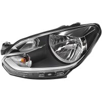 Main headlight left 12 V H4 halogen HELLA for VW UP!