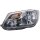 Main headlight left 12 V H4 FF HELLA for e.g. VW Caddy III