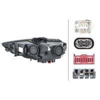 Main headlamp right 12 V PSY24W bi-xenon HELLA for AUDI...
