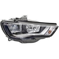 Main headlamp right 12 V H7 FF HELLA for AUDI A3...