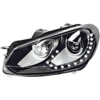 Headlights left bi-xenon LED HELLA for VW GOLF VI (5K1)
